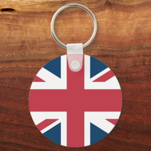 Llavero de la bandera británica Union Jack