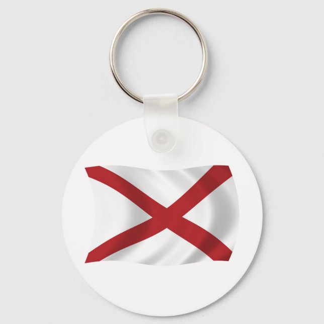 Llavero de la bandera de Alabama (Anverso)