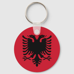 Llavero de la bandera de Albania