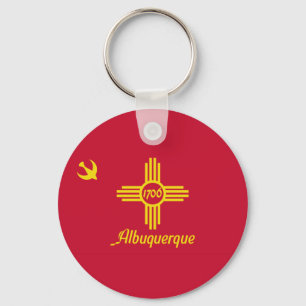 Llavero de la bandera de Albuquerque, Nuevo México