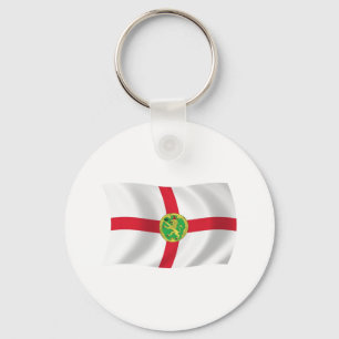 Llavero de la bandera de Alderney