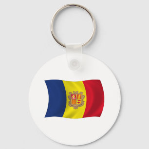 Llavero de la bandera de Andorra