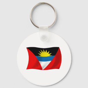 Llavero de la bandera de Antigua y Barbuda
