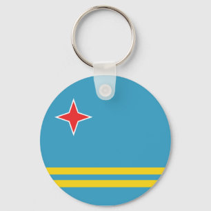 Llavero de la bandera de Aruba