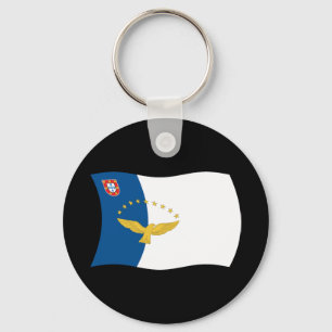 Llavero de la bandera de Azores