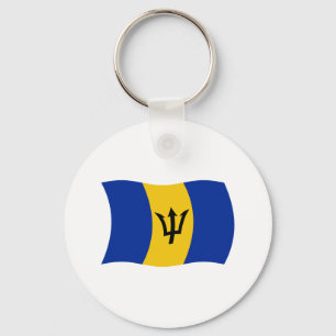 Llavero de la bandera de Barbados