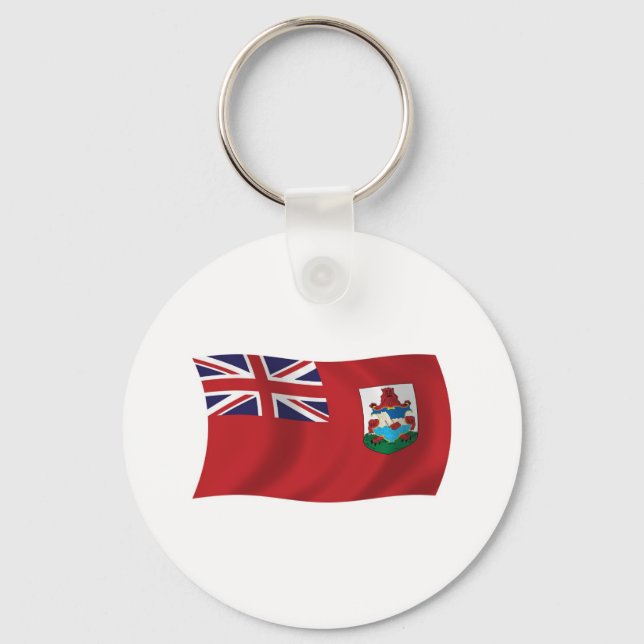 Llavero de la bandera de Bermudas (Anverso)