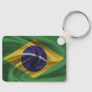 Llavero de la bandera de Brasil