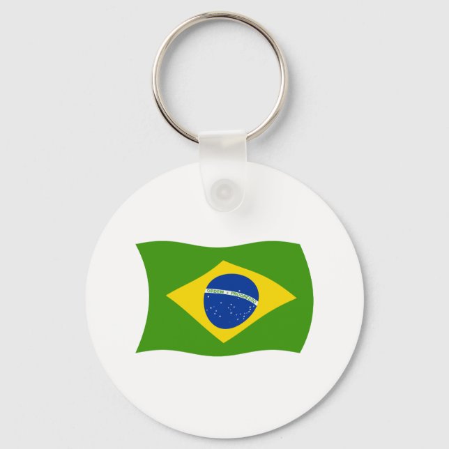 Llavero de la Bandera de Brasil (Anverso)