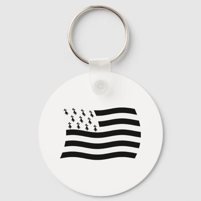 Llavero de la bandera de Bretaña (Anverso)