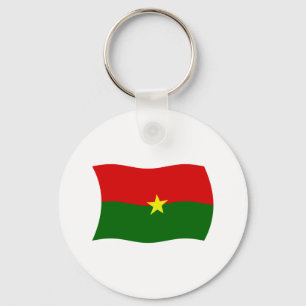 Llavero de la bandera de Burkina Faso