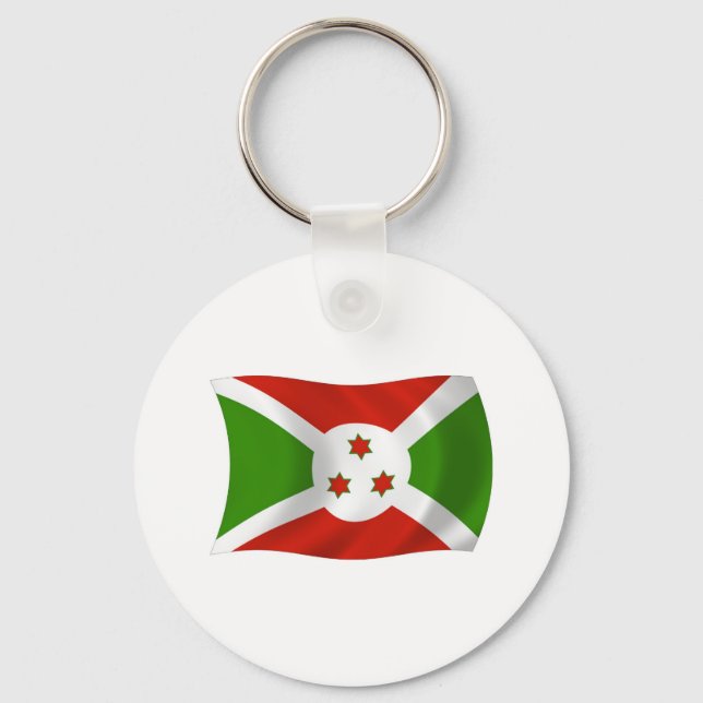 Llavero de la bandera de Burundi (Anverso)