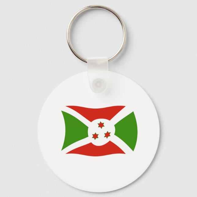 Llavero de la bandera de Burundi (Anverso)