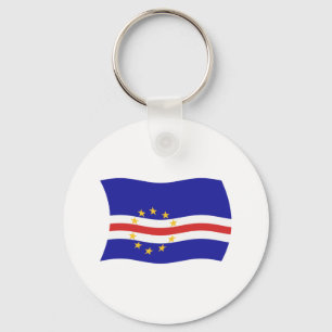 Llavero de la bandera de Cabo Verde