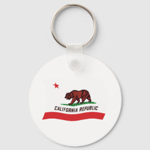 Llavero de la bandera de California