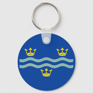 Llavero de la bandera de Cambridgeshire