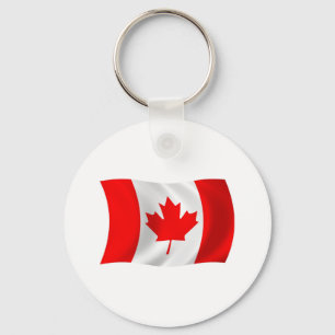 Llavero de la bandera de Canadá