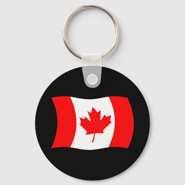 Llavero de la bandera de Canadá (Anverso)