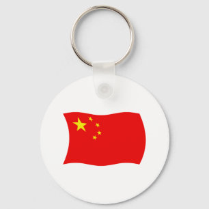 Llavero de la bandera de China