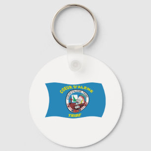 Llavero de la bandera de Coeur d'Alene