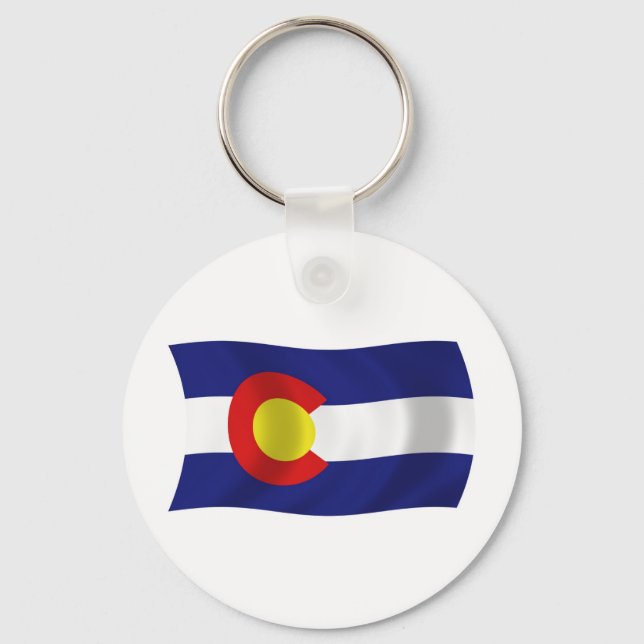 Llavero de la bandera de Colorado (Anverso)