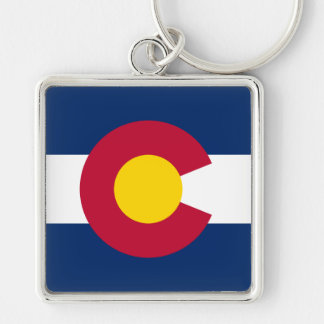 Llavero de la bandera de Colorado