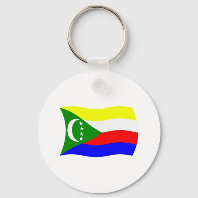 Llavero de la bandera de Comoras (Anverso)