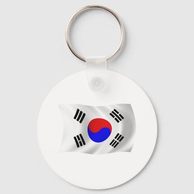 Llavero de la bandera de Corea del Sur (Anverso)