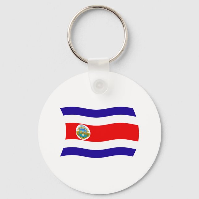 Llavero de la bandera de Costa Rica (Anverso)