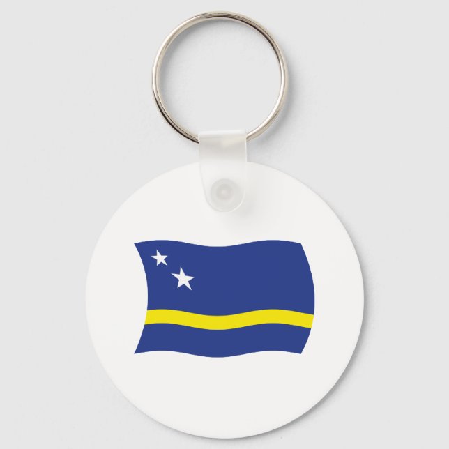 Llavero de la bandera de Curazao (Anverso)