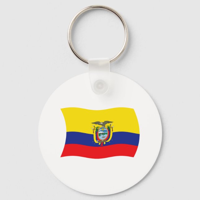 Llavero de la Bandera de Ecuador (Anverso)