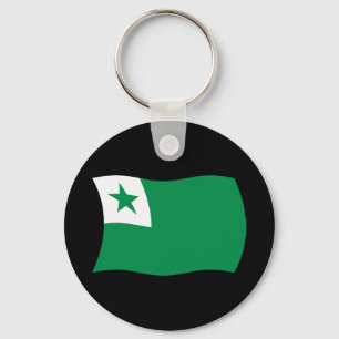 Llavero de la Bandera de Esperanto