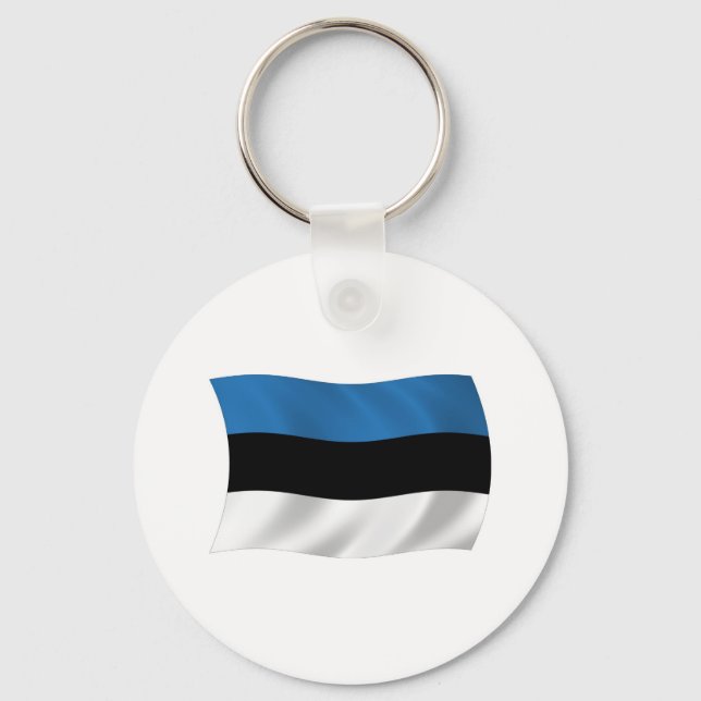 Llavero de la bandera de Estonia (Anverso)
