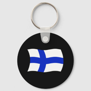 Llavero de la bandera de Finlandia