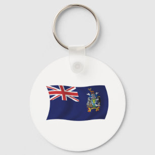Llavero de la bandera de Georgia y Sandwich