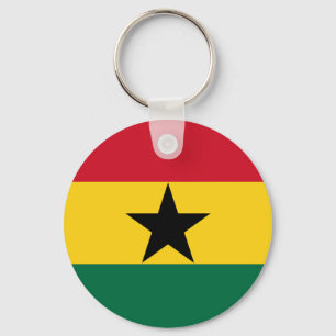 Llavero de la bandera de Ghana