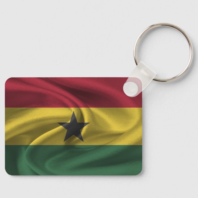 Llavero de la bandera de Ghana (Anverso)