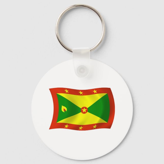 Llavero de la bandera de Granada (Anverso)