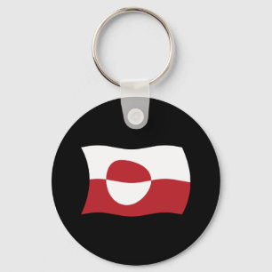 Llavero de la bandera de Groenlandia