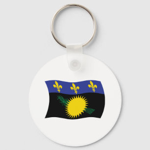 Llavero de la bandera de Guadalupe