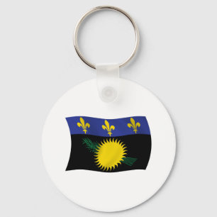 Llavero de la bandera de Guadalupe