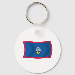 Llavero de la bandera de Guam