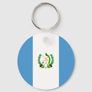 Llavero de la bandera de Guatemala