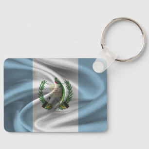Llavero de la bandera de Guatemala