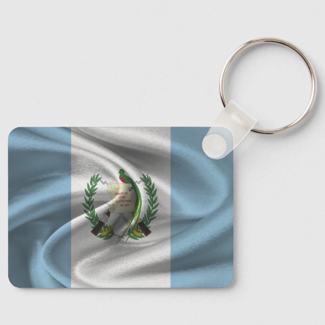 Llavero de la bandera de Guatemala (Anverso)