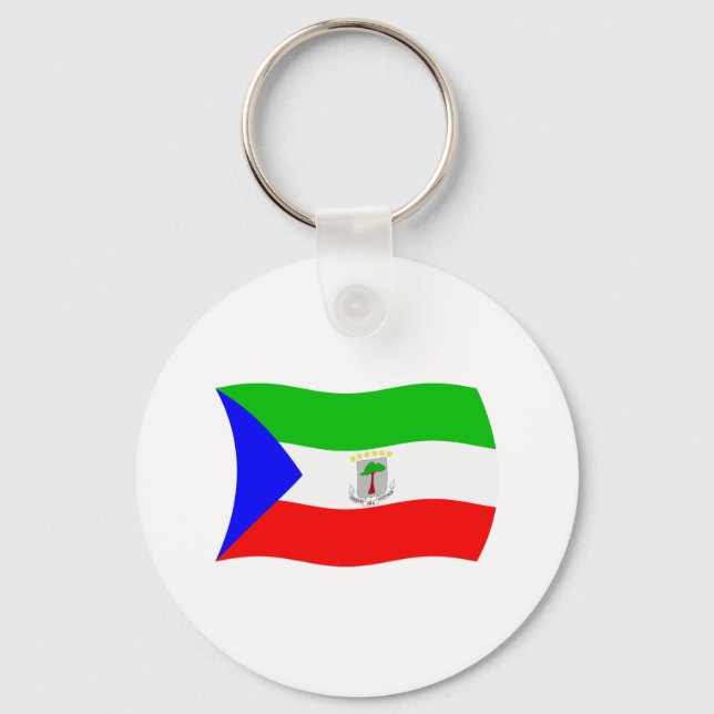 Llavero de la bandera de Guinea Ecuatorial (Anverso)