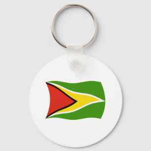 Llavero de la bandera de Guyana