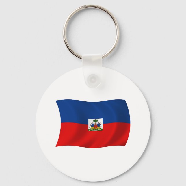 Llavero de la bandera de Haití (Anverso)
