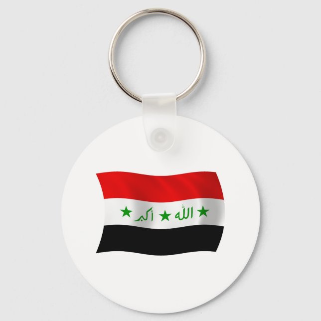 Llavero de la bandera de Irak (Anverso)