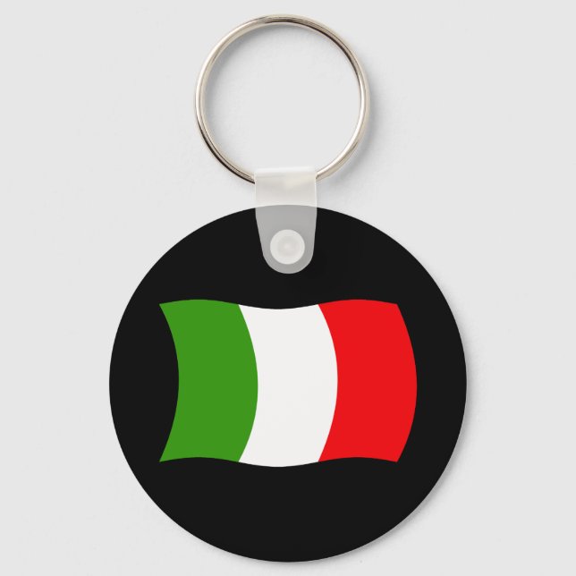 Llavero de la bandera de Italia (Anverso)